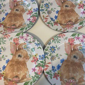 4pc Spring Bunny Chargers